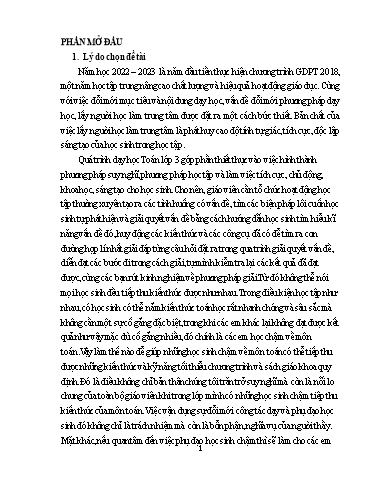 Sáng kiến kinh nghiệm Một số biện pháp giúp đỡ học sinh khắc phục khó khăn khi giải các bài toán điển hình ở lớp 3
